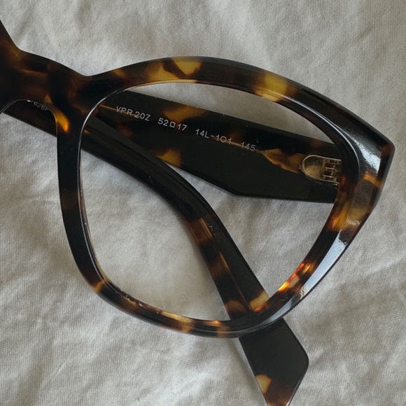 Prada Tortoiseshell Cat Eye Glasses (Frames Only) - Picture 5 of 9